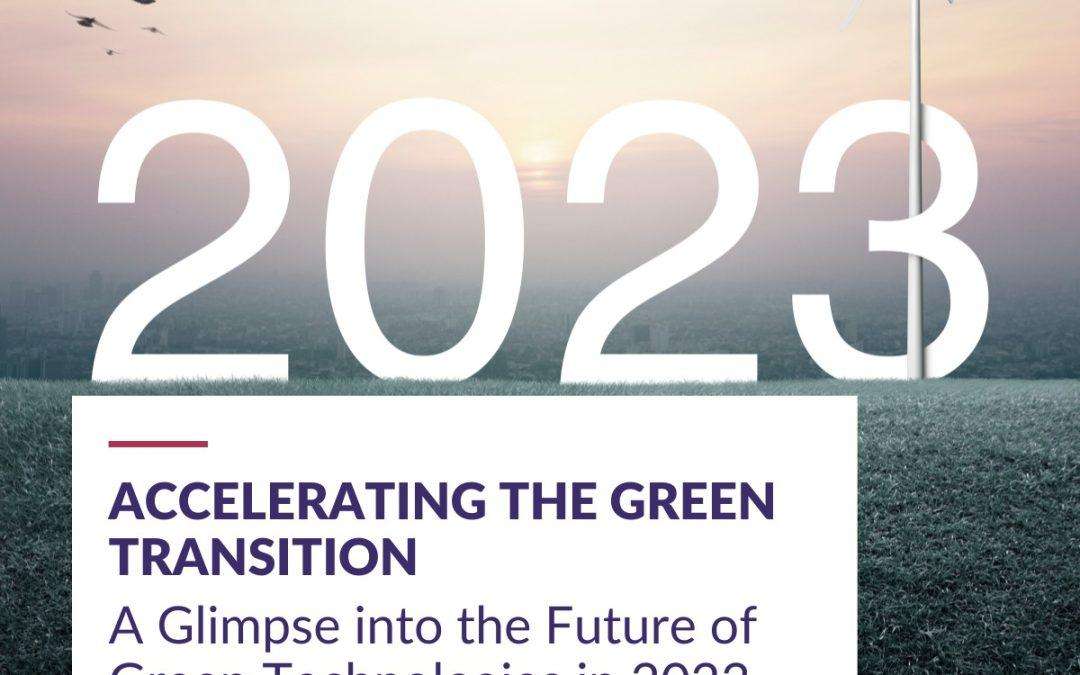 Accelerating the Green Transition